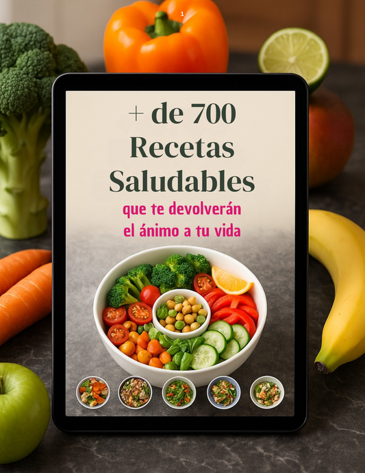 + 700 Recetas Saludables - chau estrés por inflamación